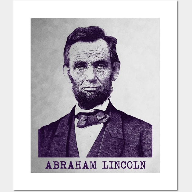 Vintage Abraham Lincoln Wall Art by PallKris